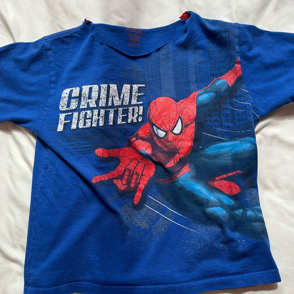 spider-man baby tee